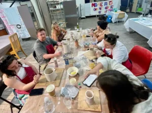 afternoon clay and sips sessions